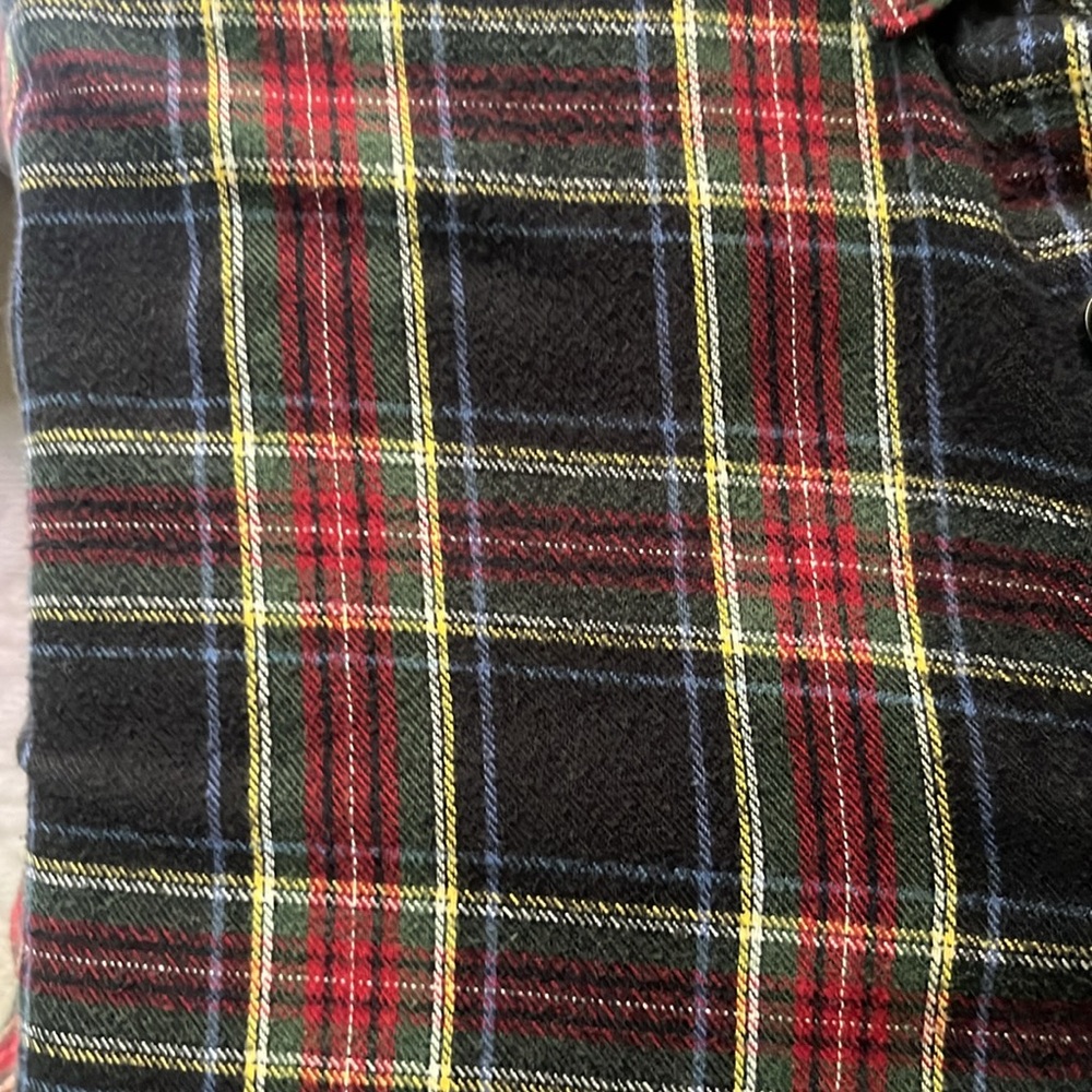 Men’s LL Bean Traditional Fit Flannel Shirt (large) - Picture 5 of 7